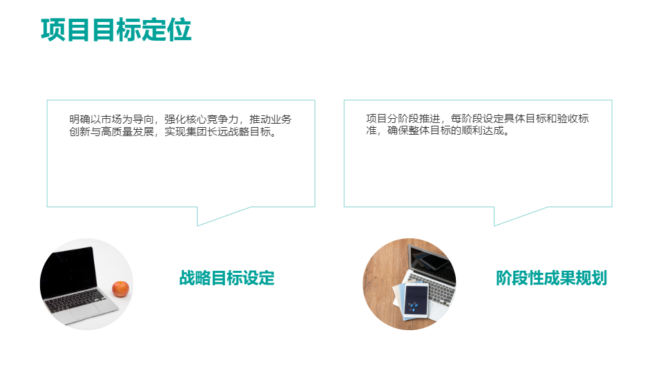 AI一键生成集团公司项目策划方案PPT