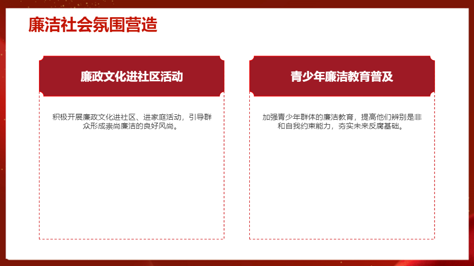 AI一键生成党政风廉政思想宣传PPT