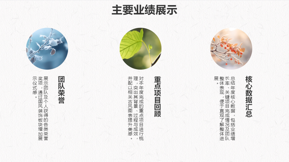 AI一键生成国潮古风中国风工作总结PPT