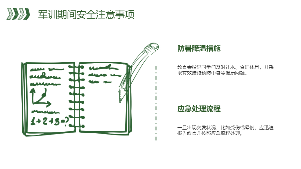 AI一键生成新学期军训动员大会PPT