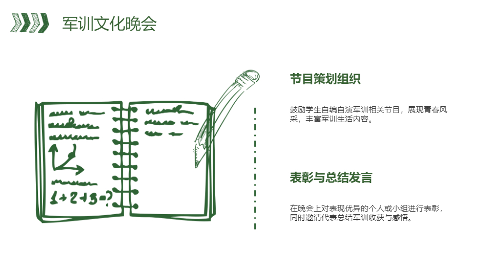 AI一键生成新学期军训动员大会PPT
