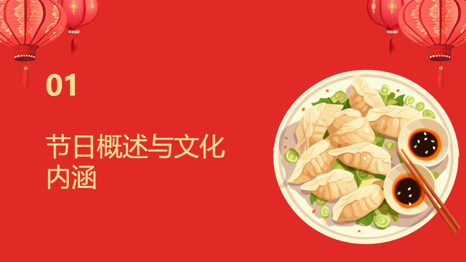 AI一键生成传统节日庆典PPT