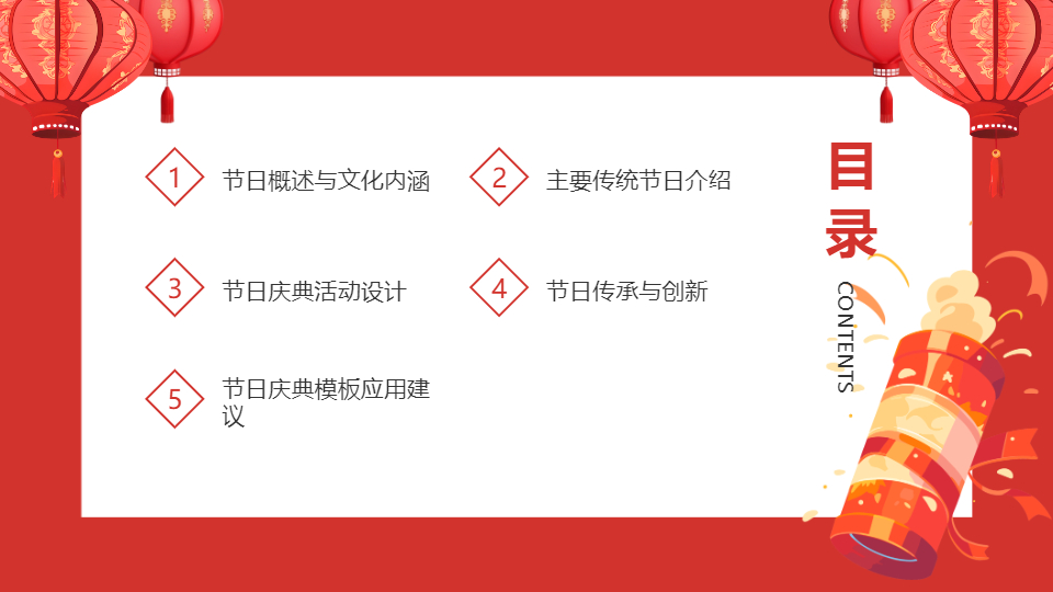 AI一键生成传统节日庆典PPT