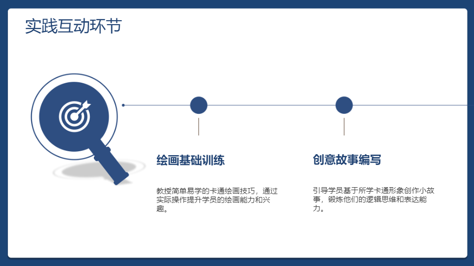 AI一键生成可爱卡通教育培训PPT