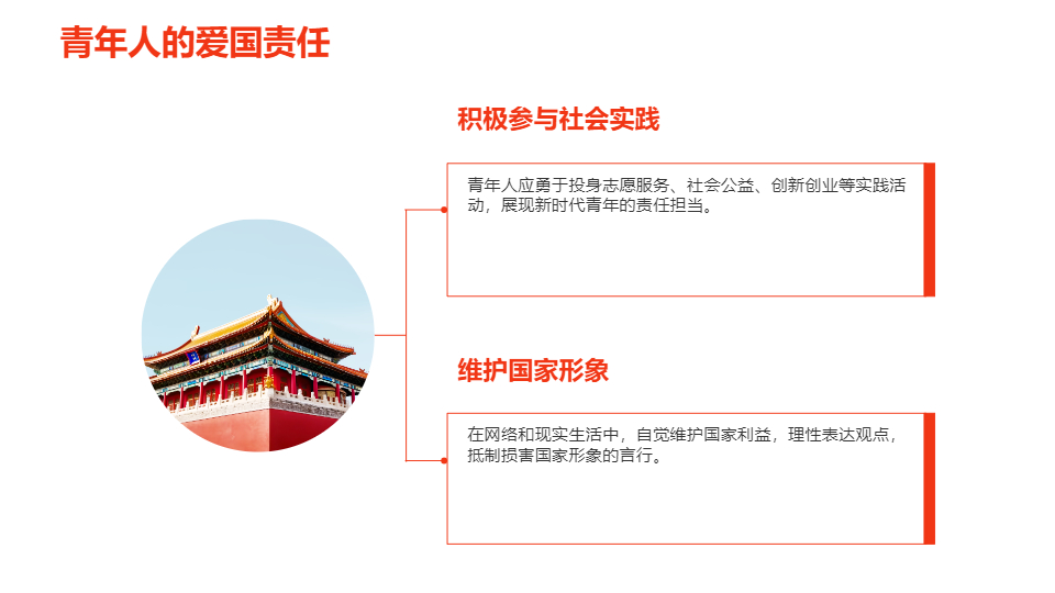 AI一键生成爱国爱家爱学校党政PPT