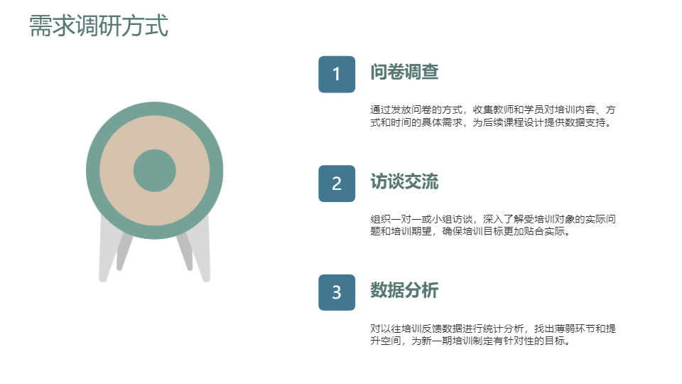 AI一键生成教育培训管理工作总结PPT