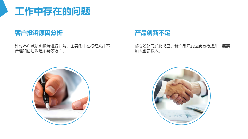 AI一键生成旅游结节性工作总结PPT
