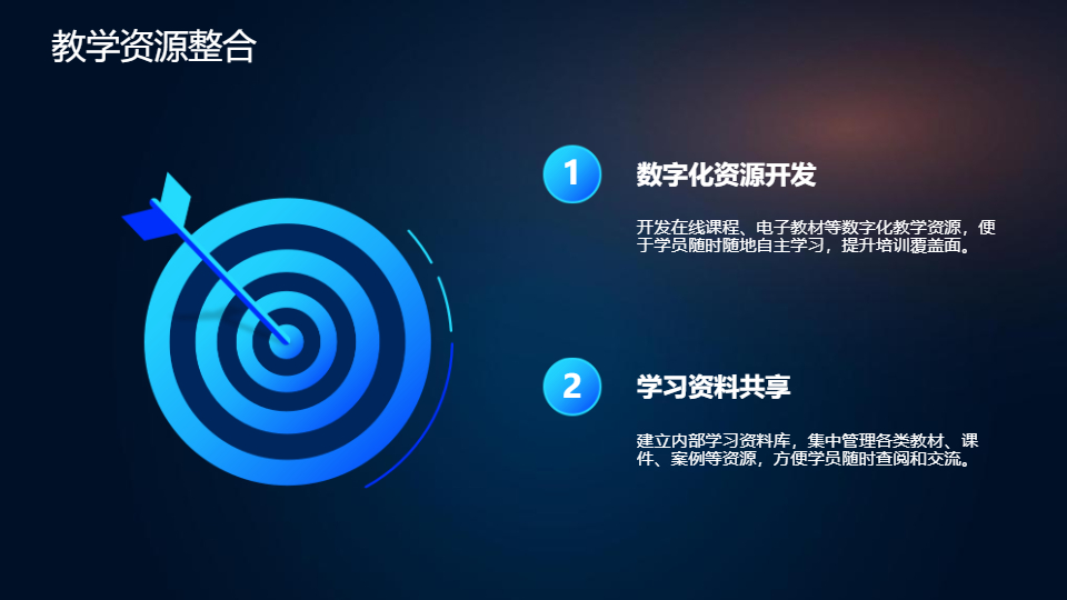 AI一键生成教育培训管理工作总结PPT