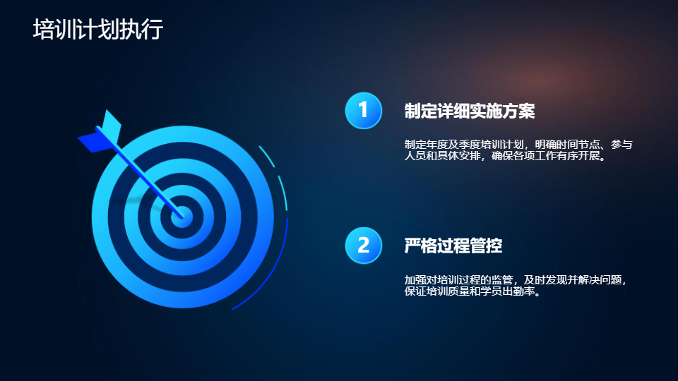 AI一键生成教育培训管理工作总结PPT