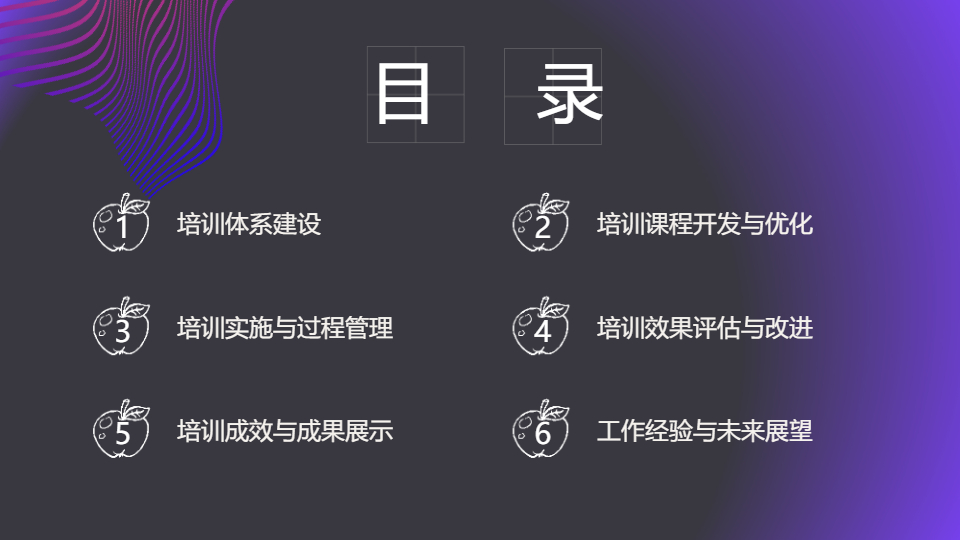 AI一键生成教育培训管理工作总结PPT