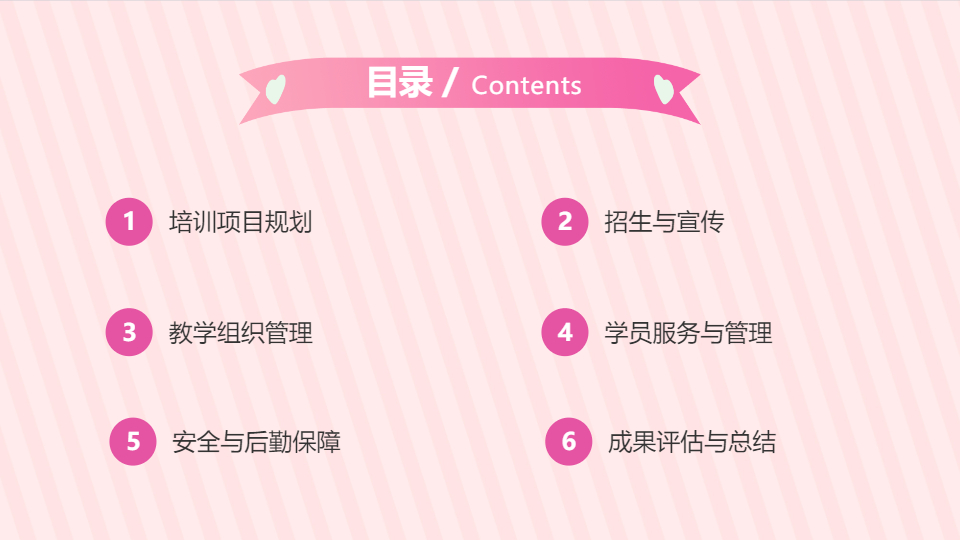 AI一键生成假期教育培训工作管理PPT