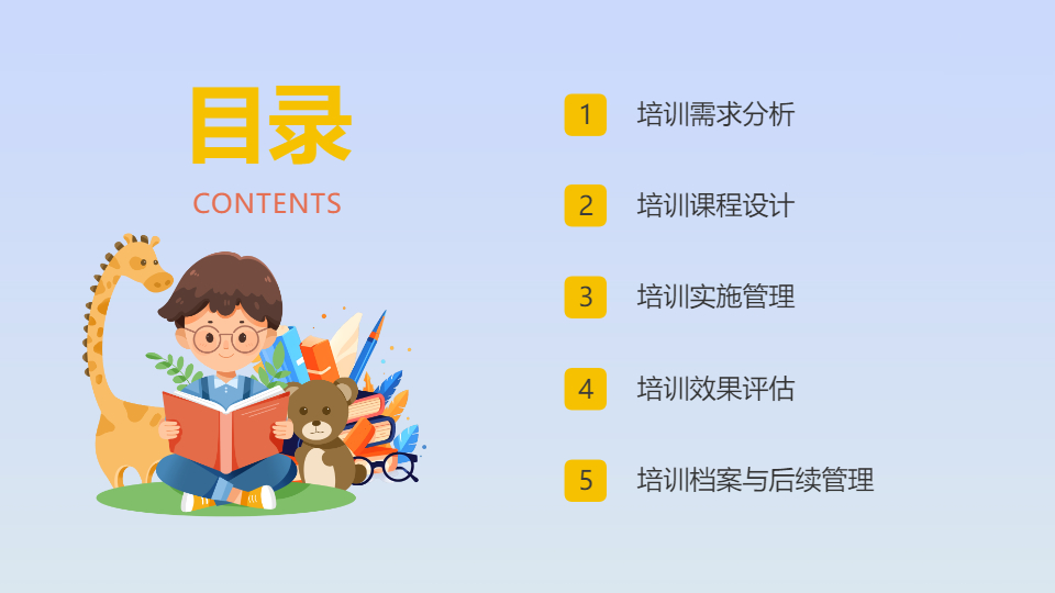 AI一键生成彩色培训课教育培训PPT