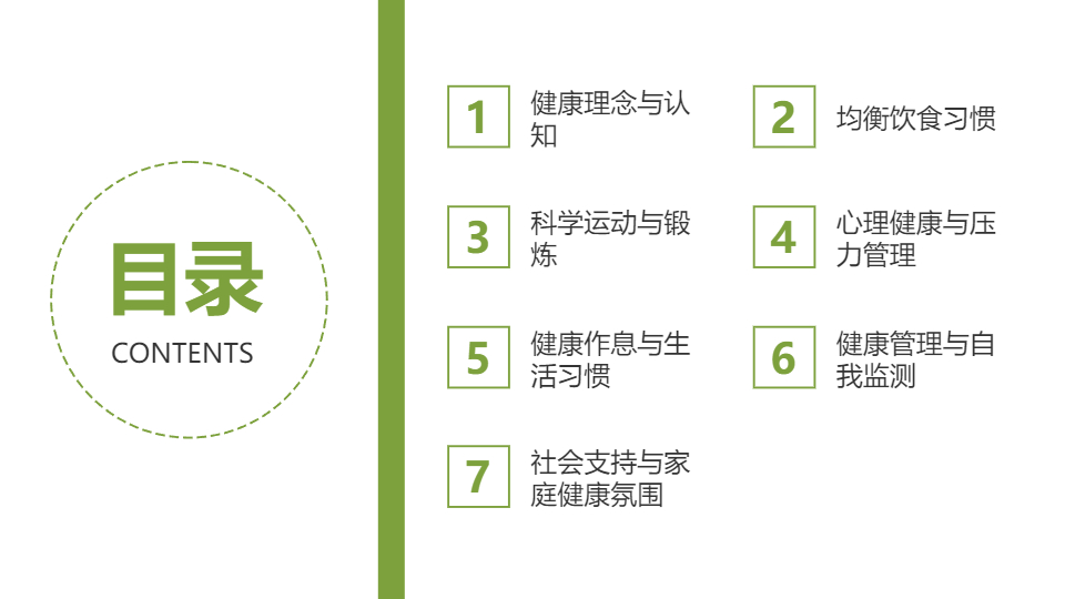 AI一键生成健康生活体育锻炼PPT