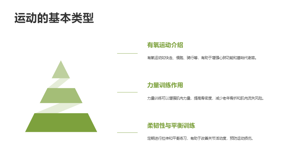 AI一键生成健康生活体育锻炼PPT