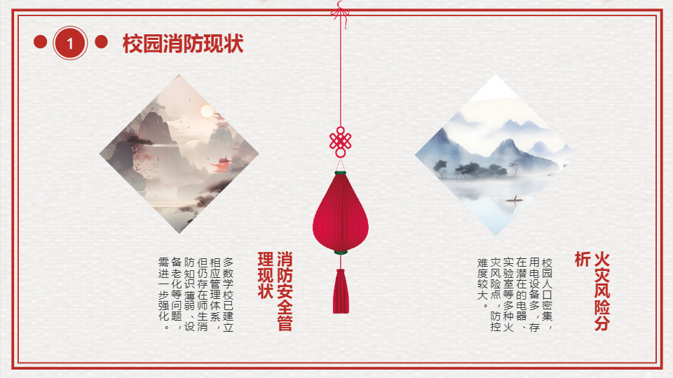 AI一键生成校园消防宣传日PPT