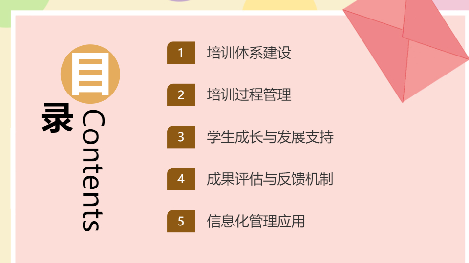 AI一键生成学生教育培训工作管理PPT