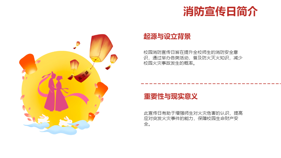AI一键生成校园消防宣传日PPT