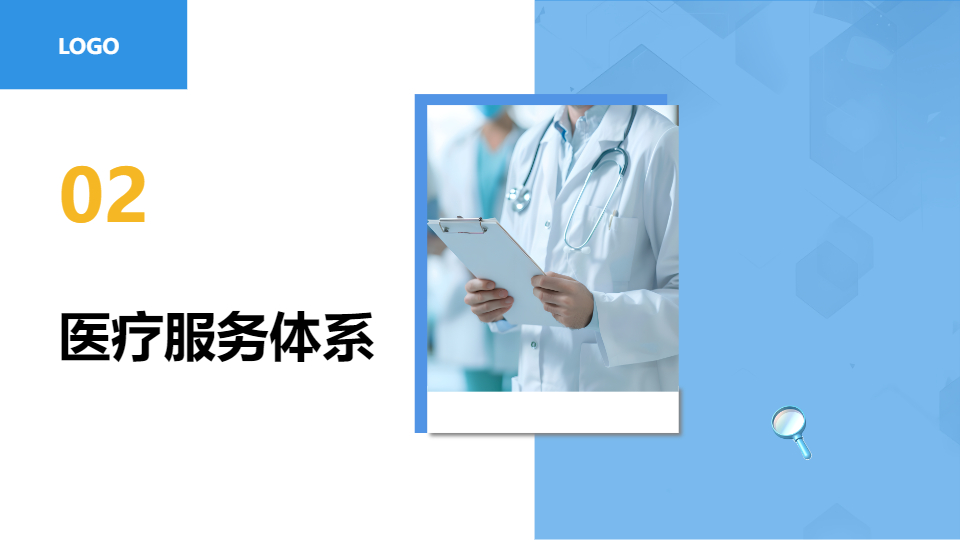 AI一键生成医疗行业通用模板PPT