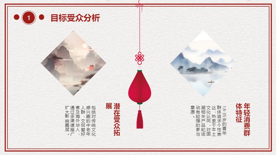 AI一键生成国潮国风印象项目策划方案PPT