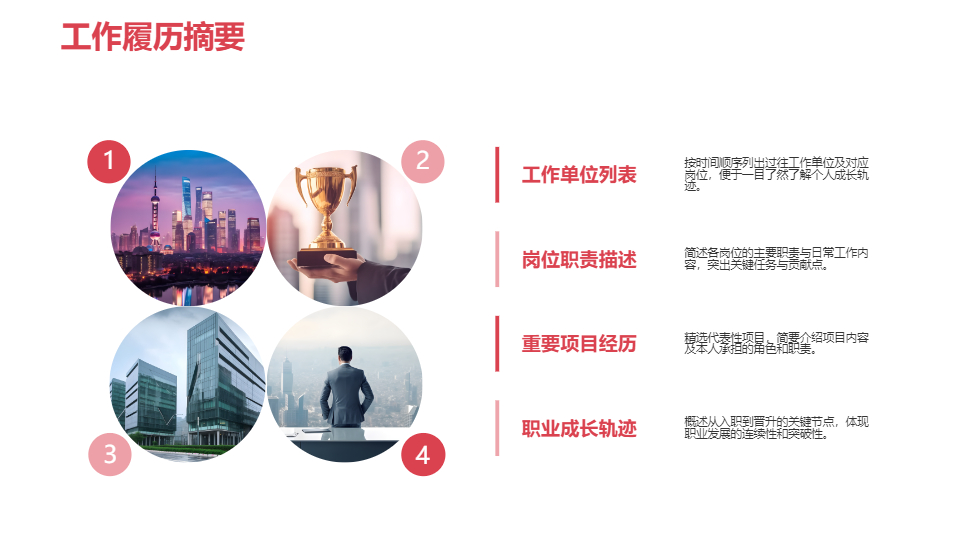AI一键生成弥散风格个人简介工作简介PPT