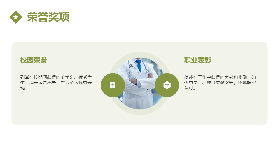 AI一键生成清新风格个人简介与工作简介PPT