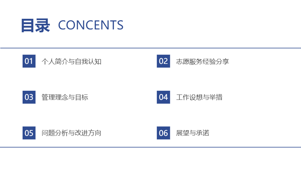 AI一键生成青年志愿者管理层竞选答辩PPT