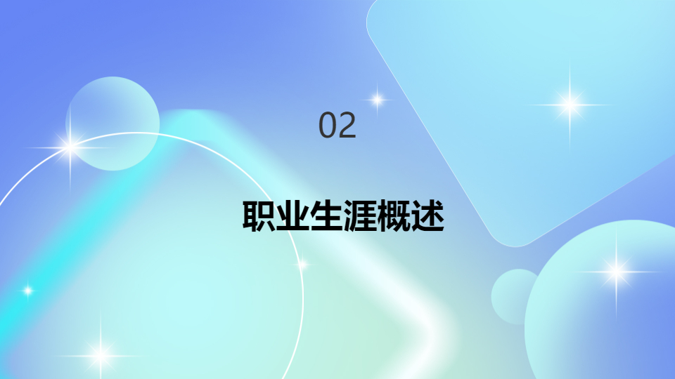 AI一键生成清新风格个人简介PPT