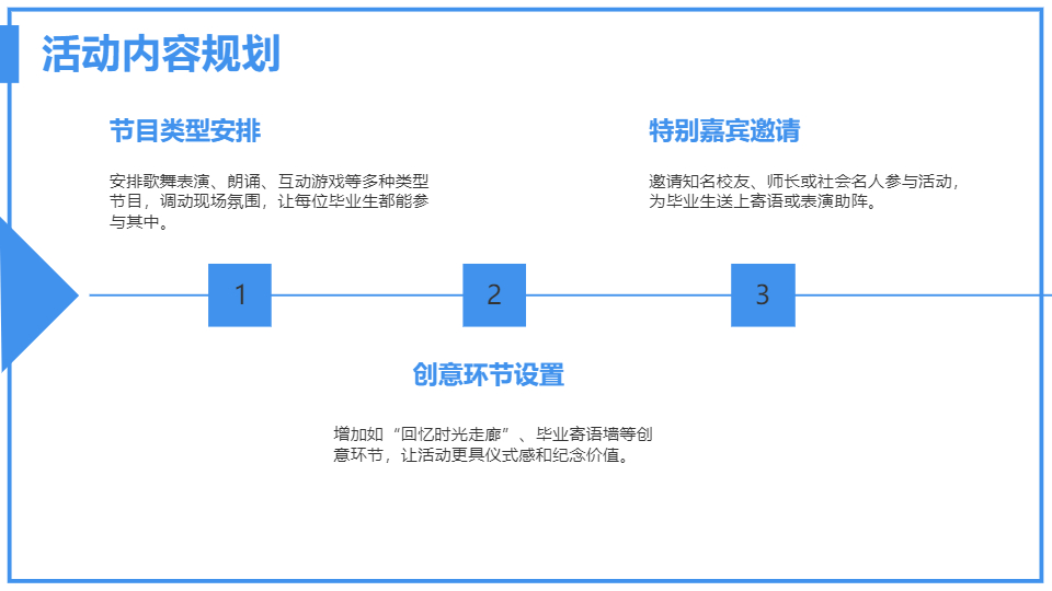 AI一键生成校园毕业活动策划PPT