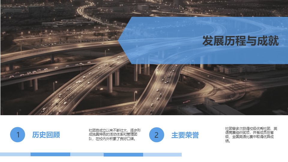 AI一键生成大学生英语社团招募迎新宣传PPT