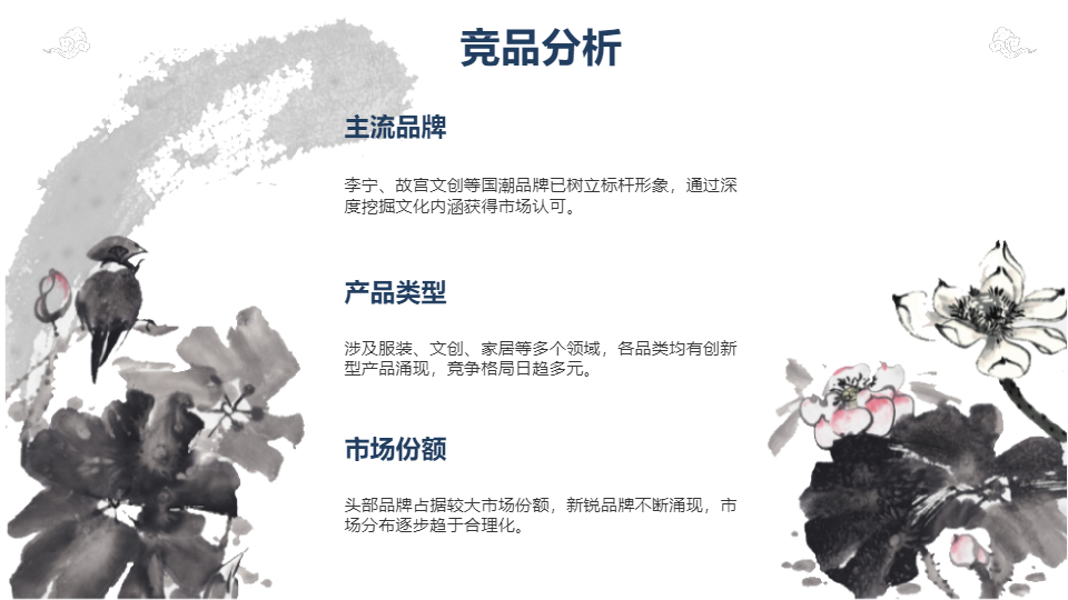 AI一键生成国潮国风工作计划汇报PPT