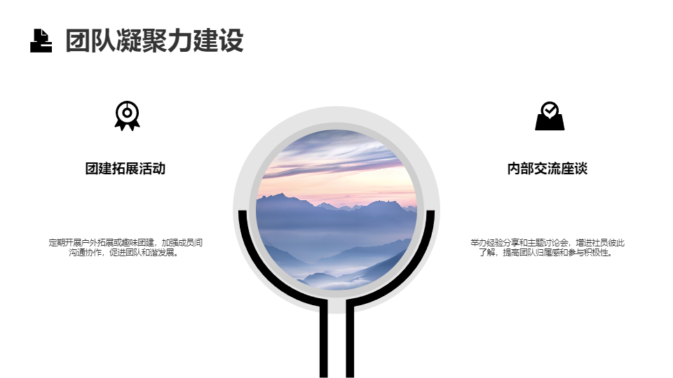 AI一键生成初高中英语社团工作总结汇报PPT