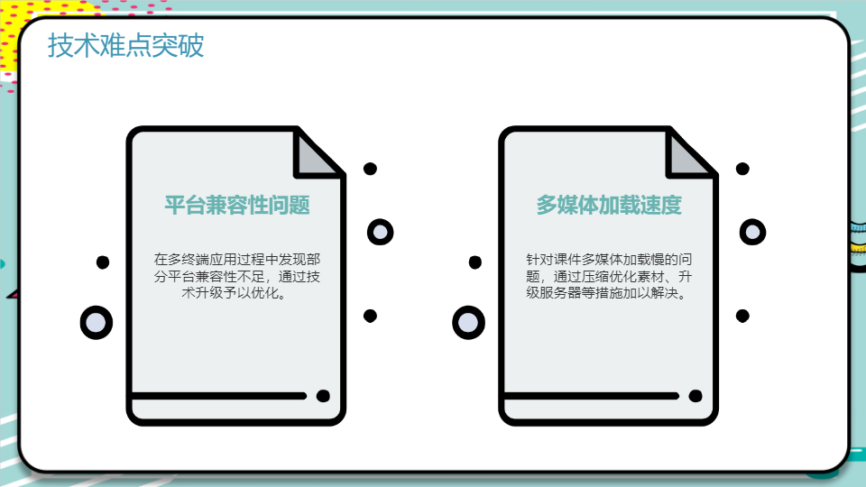 AI一键生成信息化教育教学课件设计工作总结PPT