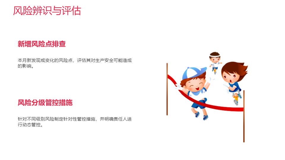 AI一键生成工厂月度生产安全例会PPT