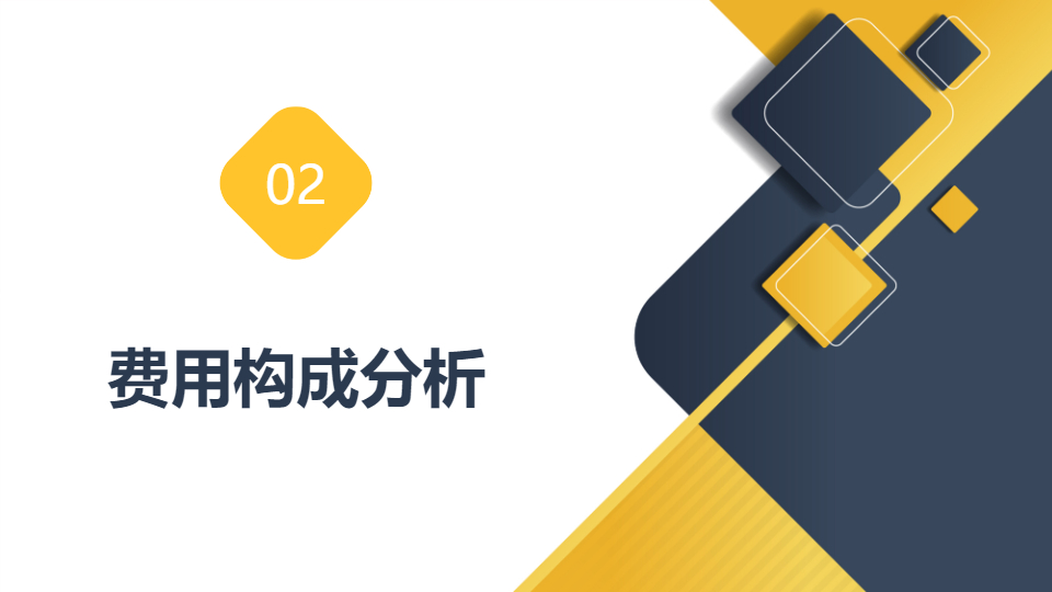 AI一键生成物流项目费用分析报告PPT