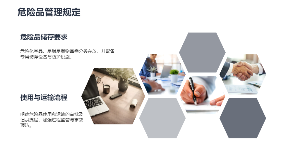 AI一键生成公司企业安全生产规章制度PPT