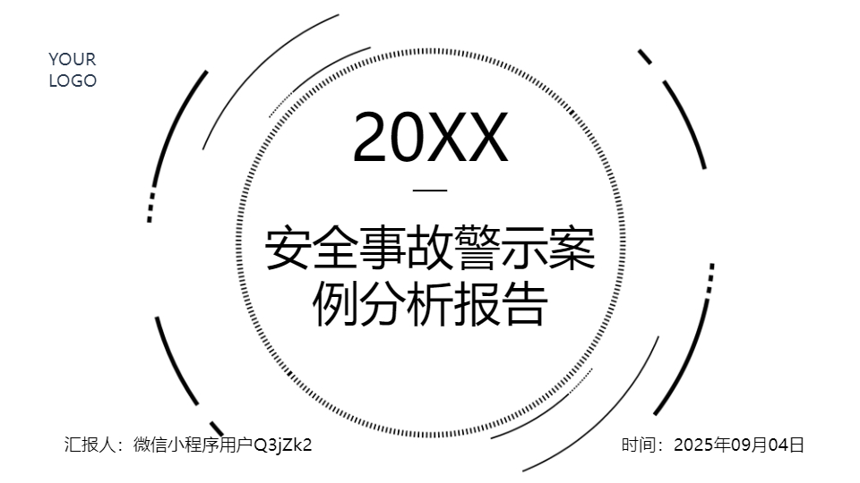 AI一键生成安全事故警示案例分析报告PPT