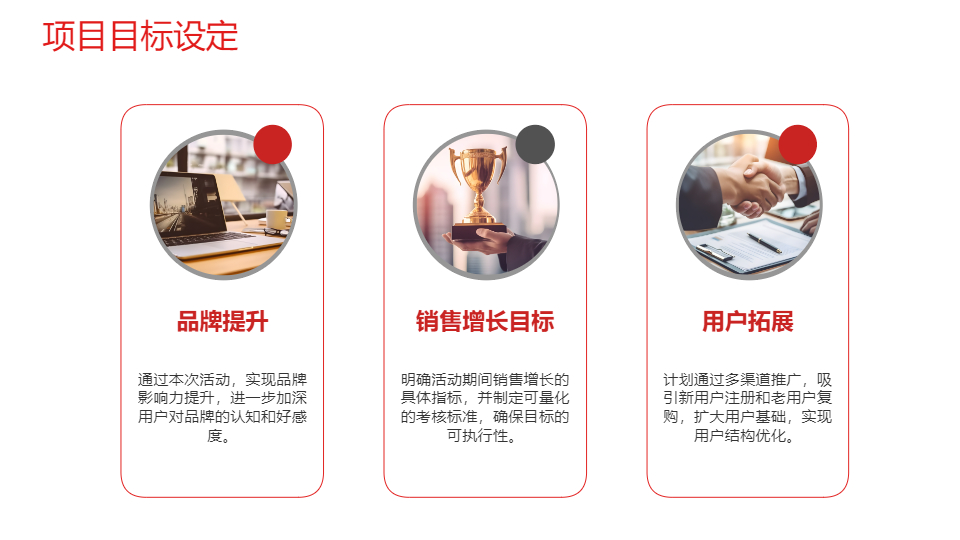AI一键生成公司市场营销项目活动PPT