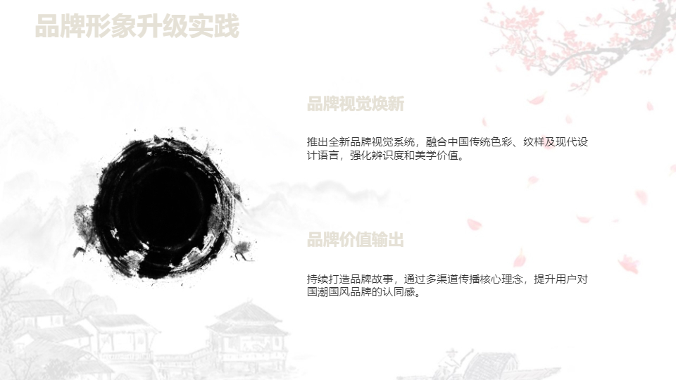 AI一键生成国潮国风年终计划总结汇报PPT