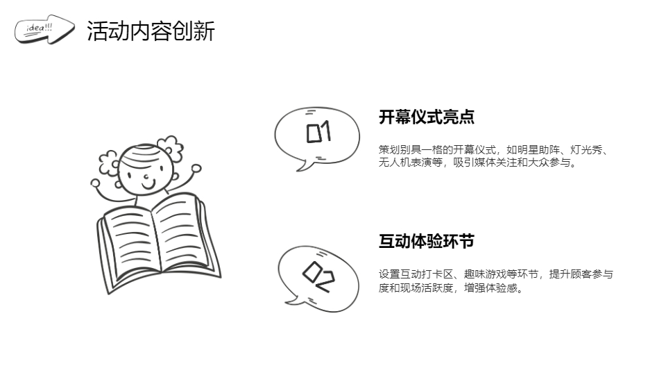 AI一键生成商场开业项目活动策划方案PPT