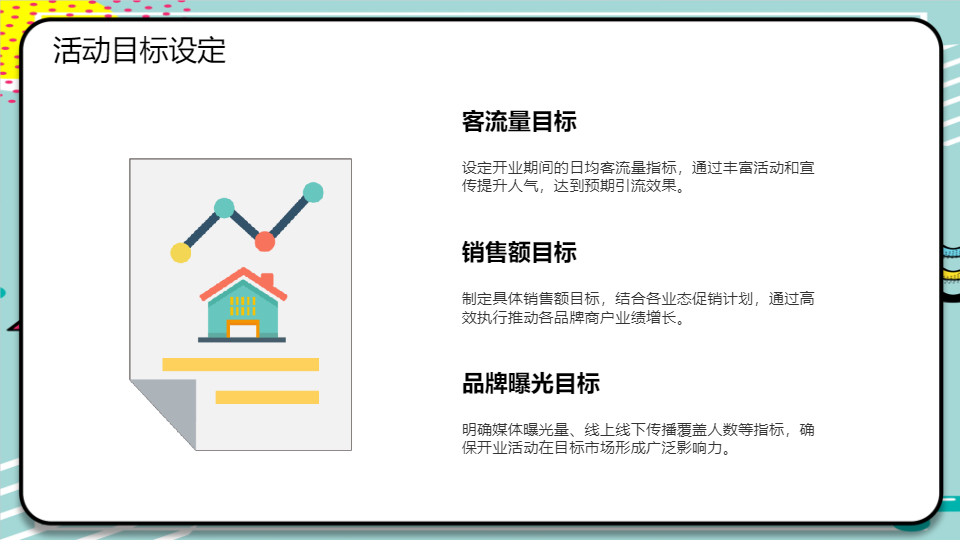 AI一键生成商场开业项目活动策划方案PPT