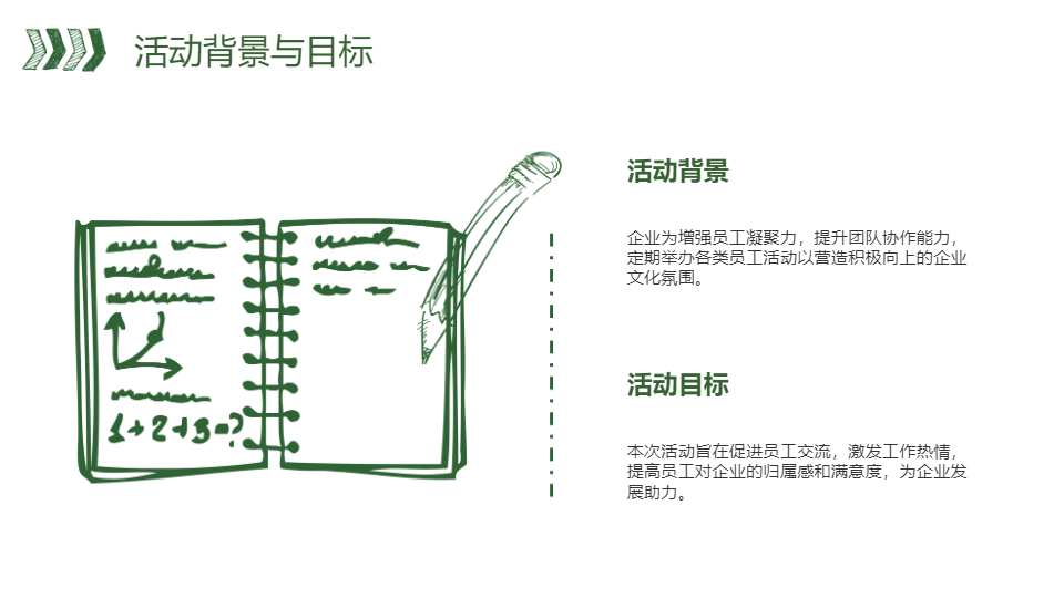AI一鍵生成企業(yè)員工活動策劃方案PPT