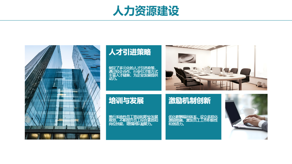 AI一键生成企业集团工作总结PPT