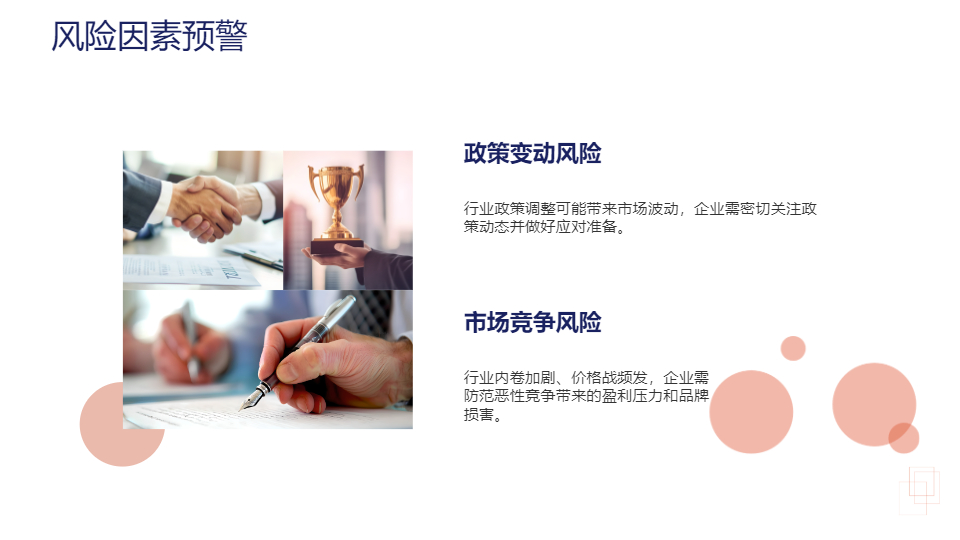 AI一键生成商务商业项目市场调研PPT