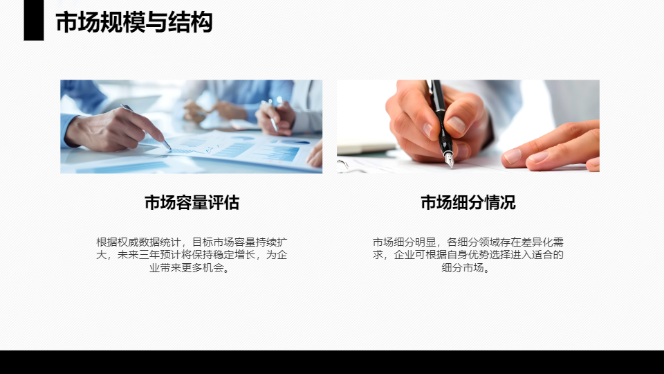 AI一键生成商业项目市场调研分析报告PPT