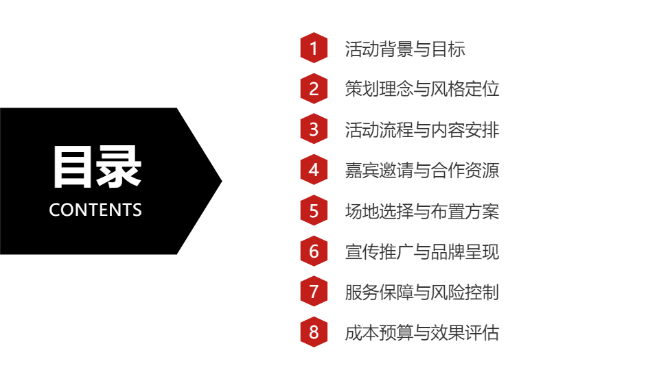 AI一键生成清新雅致商务活动策划方案PPT