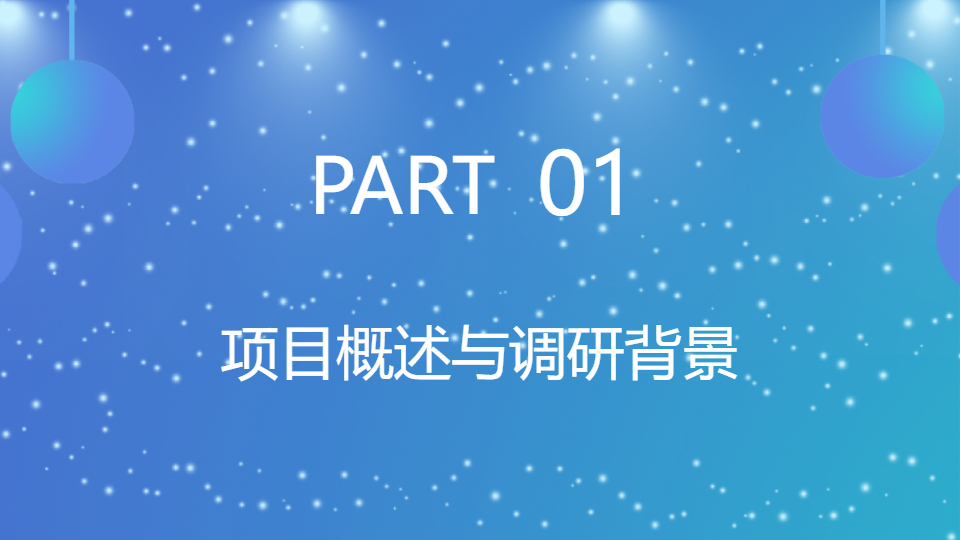 AI一键生成商业项目市场调研分析报告PPT