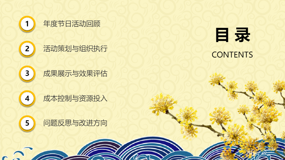 AI一键生成节日类商务工作总结汇报PPT