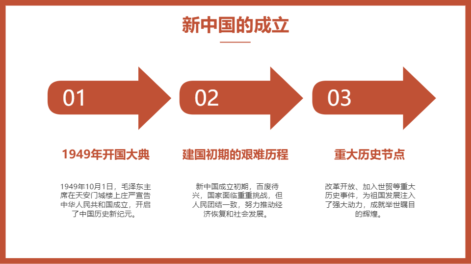 AI一键生成国庆节盛世华诞举国同庆PPT