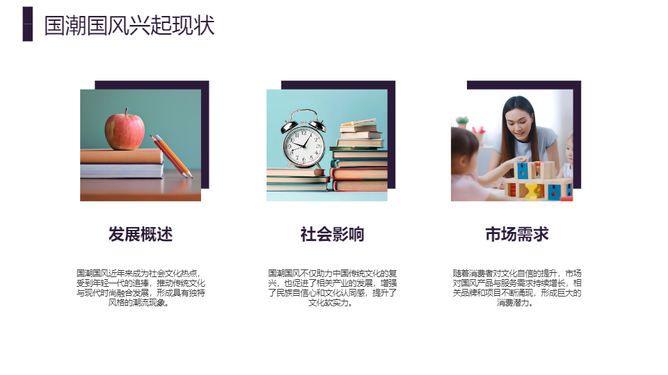 AI一键生成国潮国风印象项目方案PPT
