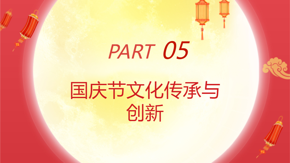 AI一键生成国庆节传统节日PPT